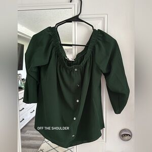 Medium off the shoulder top
